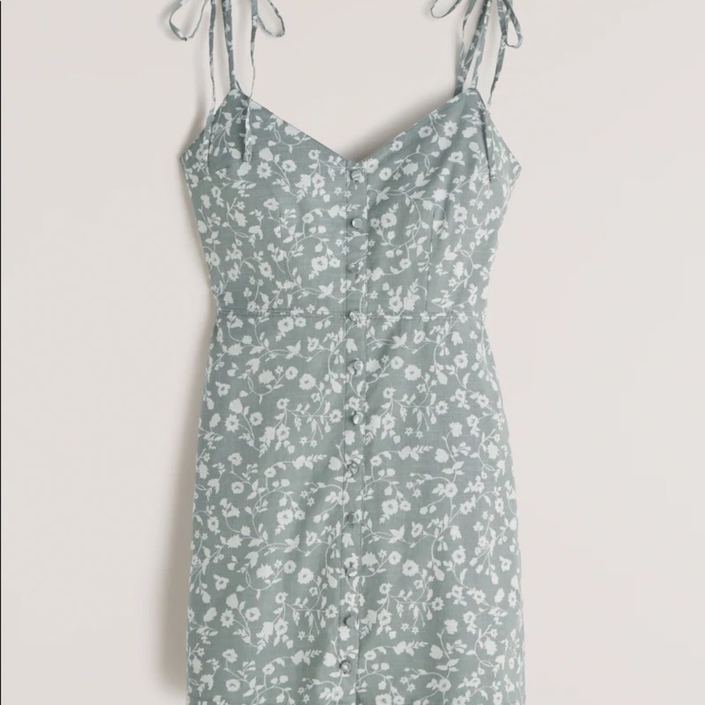 Abercrombie Tie-Strap Mini Dress